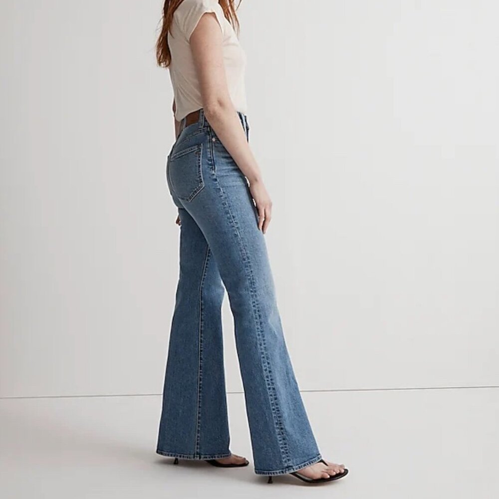 Madewell The Curvy Perfect Vintage Flare Jean in Tarlow Wash sz 29